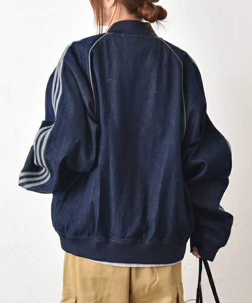 adidas｜アディカラー ルーズ SST デニム ストーン　インディゴデニム　 [[VS269]][C]