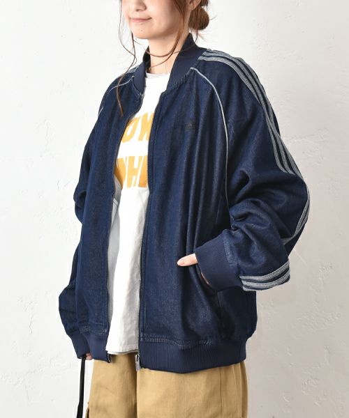 adidas｜アディカラー ルーズ SST デニム ストーン　インディゴデニム　 [[VS269]][C]