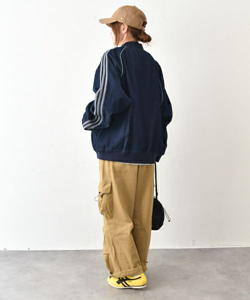 adidas｜アディカラー ルーズ SST デニム ストーン　インディゴデニム　 [[VS269]][C]