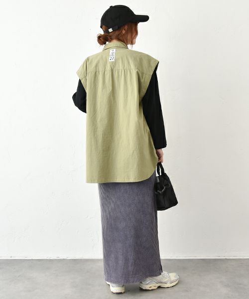 Champion｜ロングスカート [[CW-C204]][C]