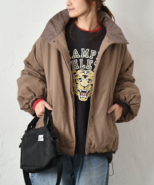 Champion｜プリントロゴクルースウェット [[C3-C004]][C]