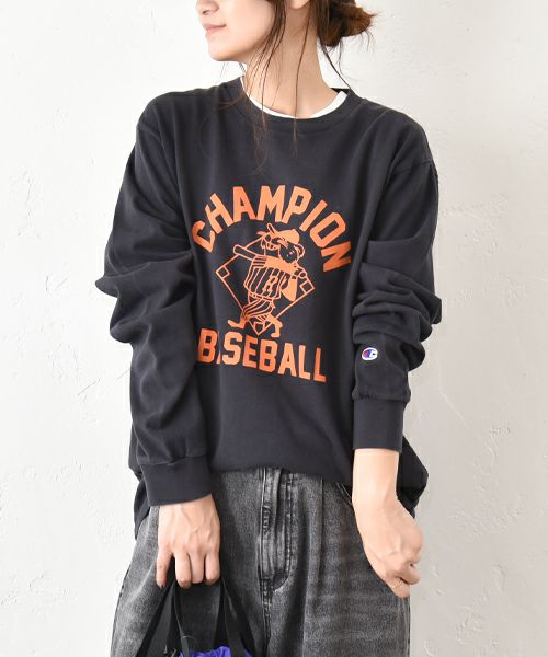 Champion｜プリントロゴロンT [[C3-C408]][C]