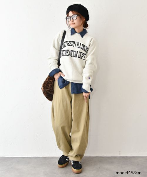 Champion｜クルーネックスウェット [[C3-C022]][C]