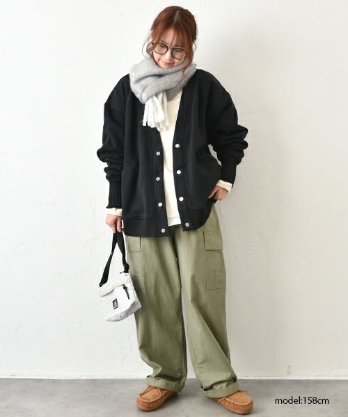 GREGORY｜エンベロップショルダーボールド4/スノーレオパード [[125406A688]][C]