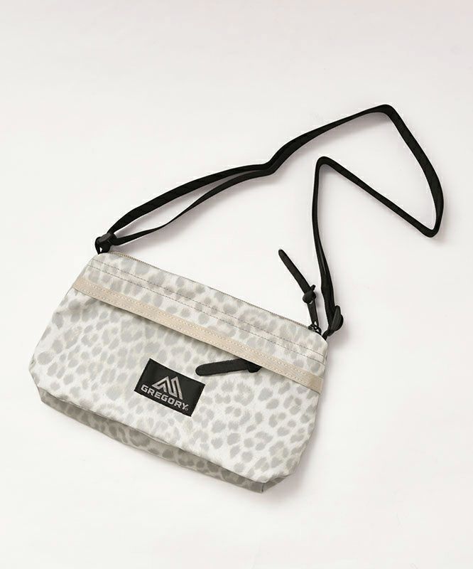 GREGORY｜エンベロップショルダーボールド4/スノーレオパード [[125406A688]][C]