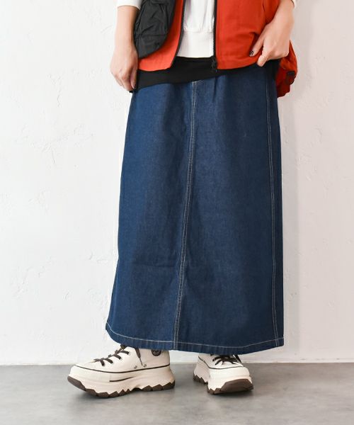 GRAMICCI｜ベルト付デニムスカート [[G5FW-SK028]][C]