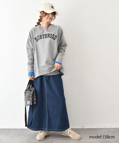 GRAMICCI｜ベルト付デニムスカート [[G5FW-SK028]][C]