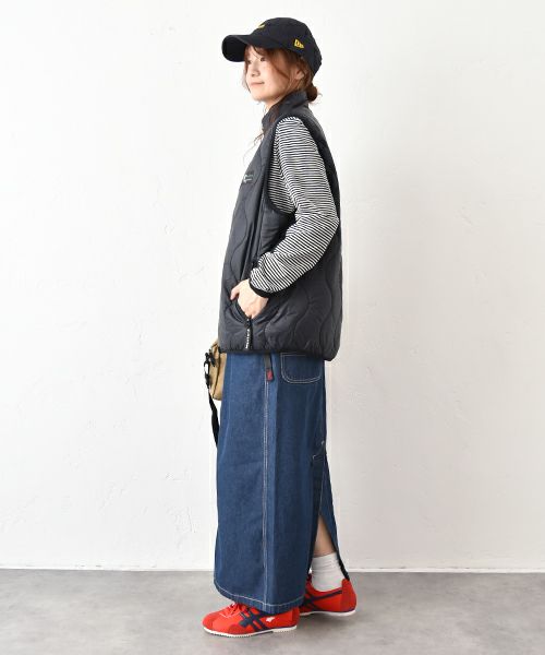 WILD THINGS｜REVERSIBLE BELAY VEST/ダウンベスト [[WT25140SK]][C]