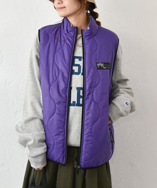 WILD THINGS｜REVERSIBLE BELAY VEST/ダウンベスト [[WT25140SK]][C]