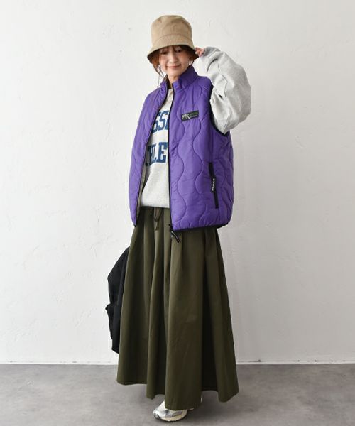 WILD THINGS｜REVERSIBLE BELAY VEST/ダウンベスト [[WT25140SK]][C]
