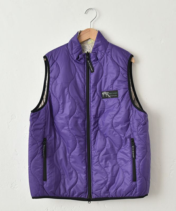 WILD THINGS｜REVERSIBLE BELAY VEST/ダウンベスト [[WT25140SK]][C]