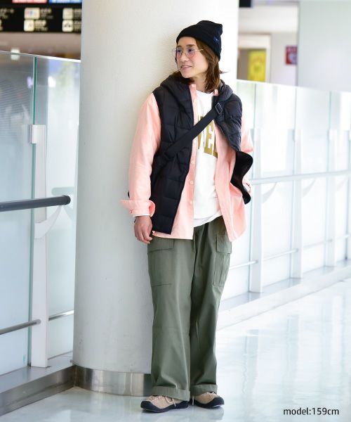 TAION｜Wジップ ダウンベストパーカー [[TAION-006WZ]][C]