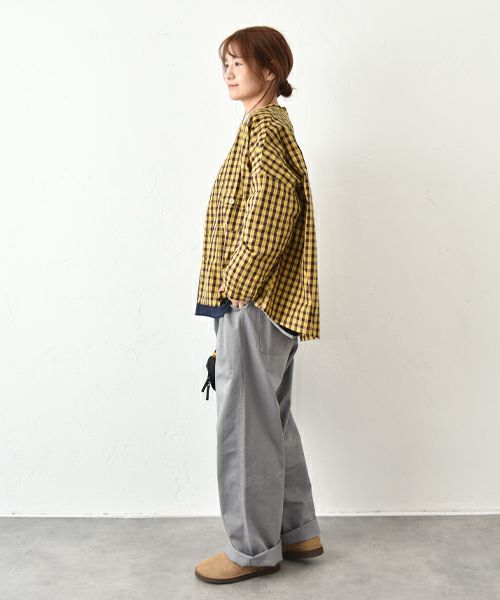 Organic Handloom｜スウェードベロア レースアップシューズ [[OH027491]][C]