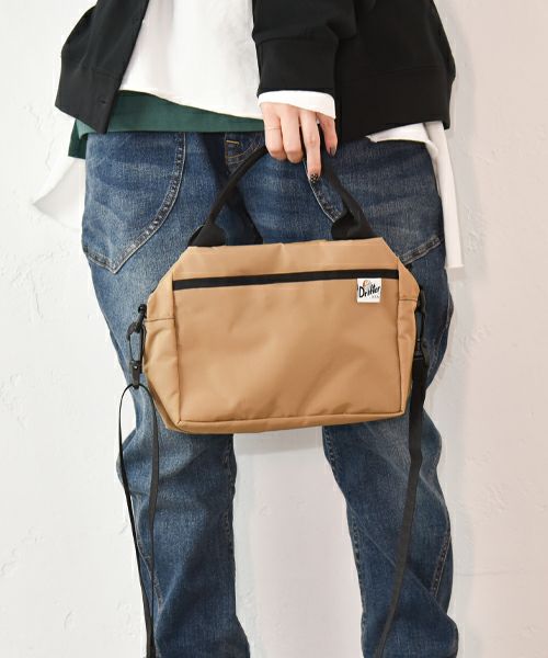 Drifter｜KIRBY HAND BAG/ナイロンショルダーバック [[DFV4820]][C]