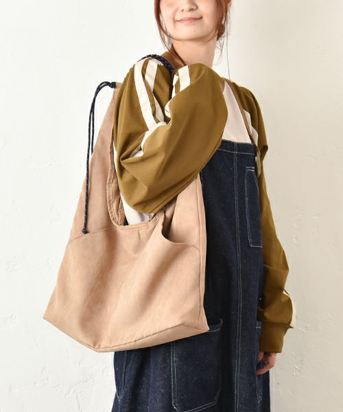 EARTH MADE｜エコスエードトートM [[48-0924]][C]