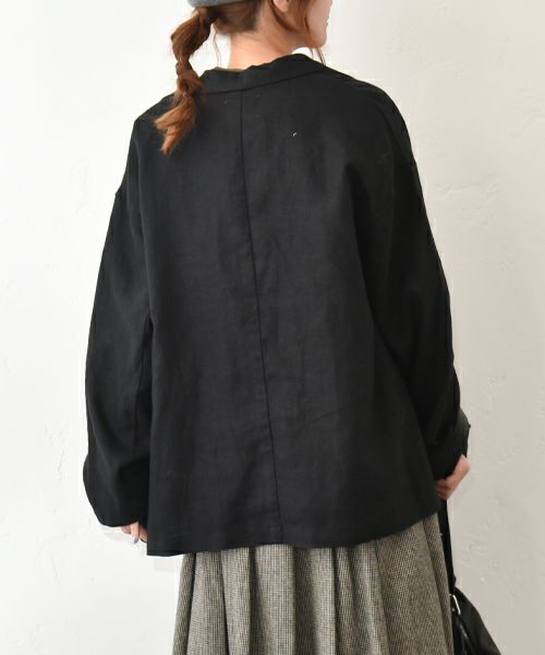  HEAVENLY｜Linen Tailored Jcket [[2549033]][C]