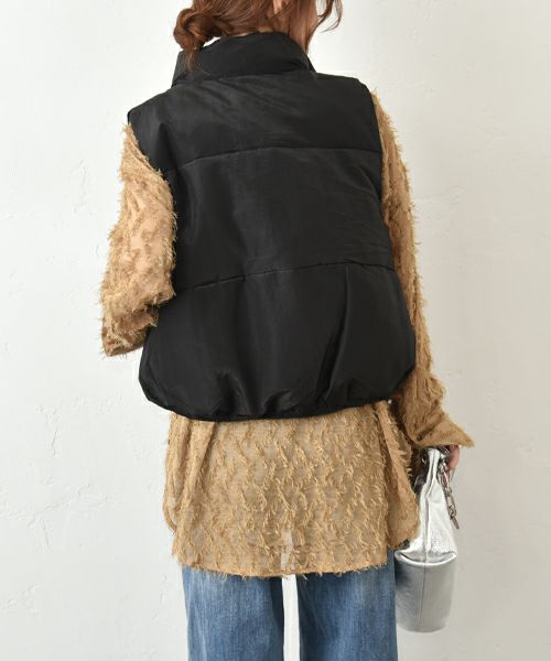 HUMS｜中綿ショートベスト [[WDN5160]][C]