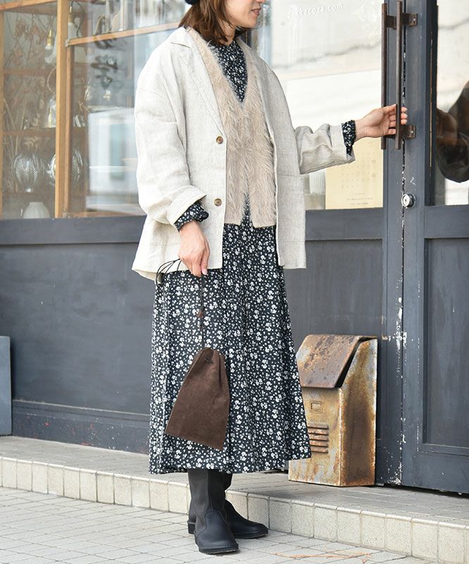  HEAVENLY｜Flower Print Onepiece [[2548072]][C]