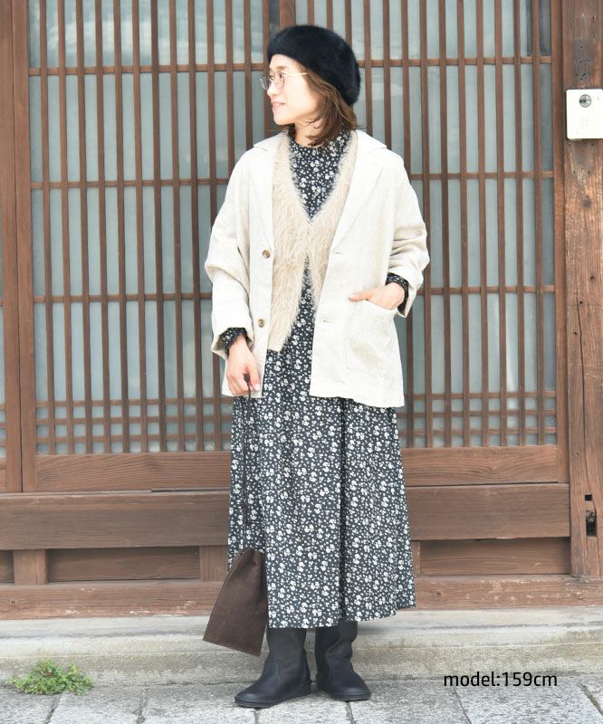  HEAVENLY｜Flower Print Onepiece [[2548072]][C]