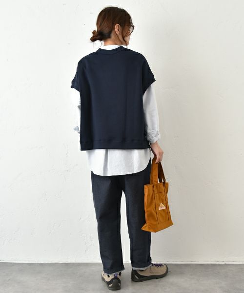 her.｜ストレッチ入テーパードパンツ [[7251P-003]][C]