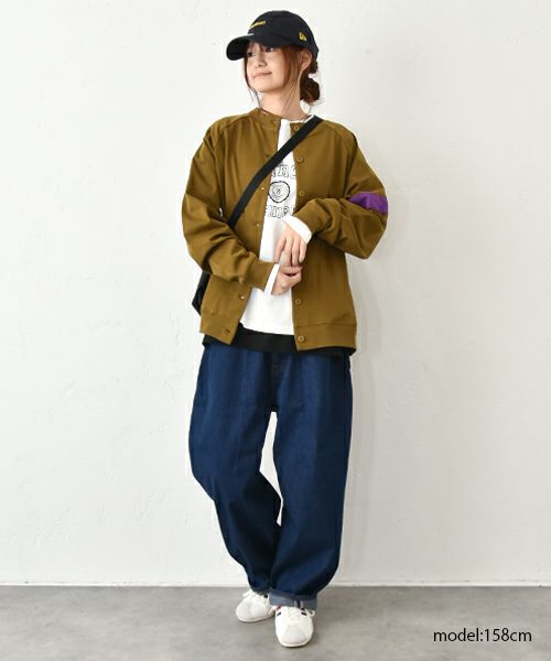 Gives a sense of fullment｜配色テープカーデ [[853121]][C]