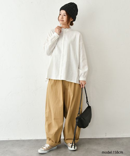 FURALI｜バックタックトラウザーパンツ [[21PT004A]][C]