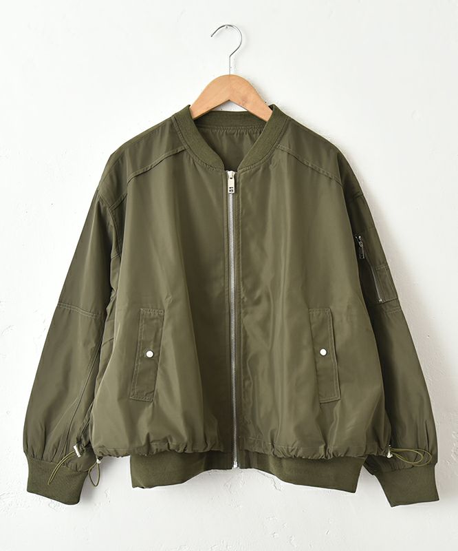 ジャケット・アウター ma-ki ARCADE MA-1 メンズ ミリタリー ブルゾン アウター ジャケット