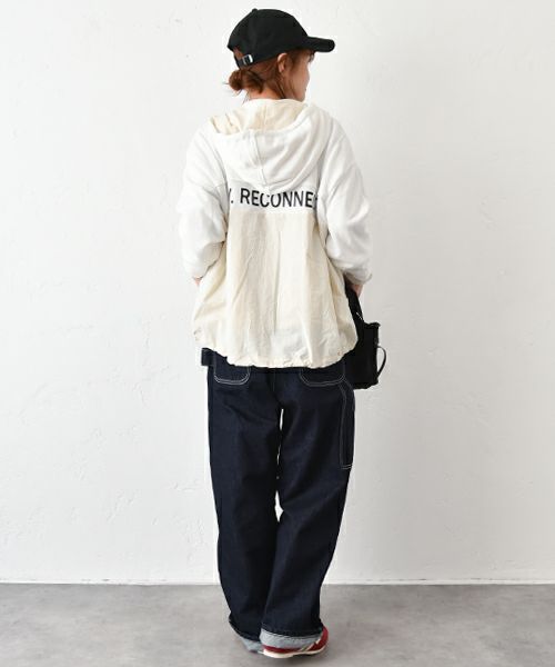 IN THE MARKET｜バックロゴジップパーカー [[C-2408]][C]