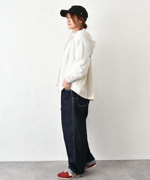 IN THE MARKET｜バックロゴジップパーカー [[C-2408]][C]