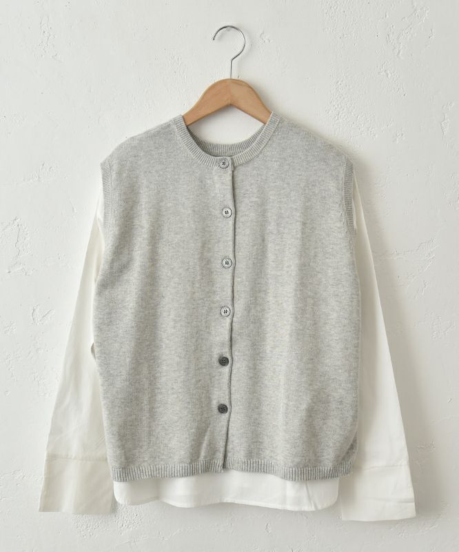  hagumu｜インナーセット2wayニットベスト [[ha-BE-32]][C]