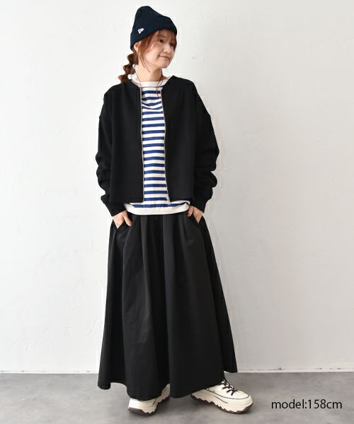 and quarter｜10分袖ボーダーカットソー [[MA-054]][C]