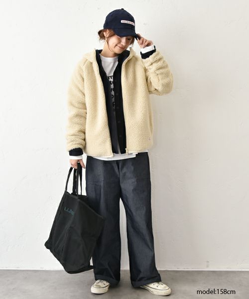 her.｜コットンナイロンデニムベイカーパンツ [[CE3PT230801F]][C]