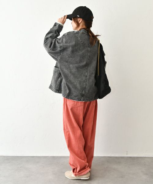  IN THE MARKET｜ノーカラージャケット [[IN-099]][C]