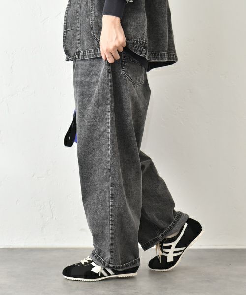 IN THE MARKET｜タックパンツ [[IN-100]][C]