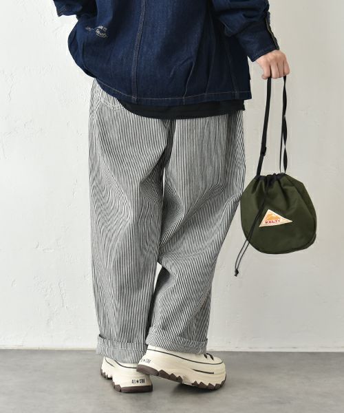 IN THE MARKET｜タックパンツ [[IN-100]][C]