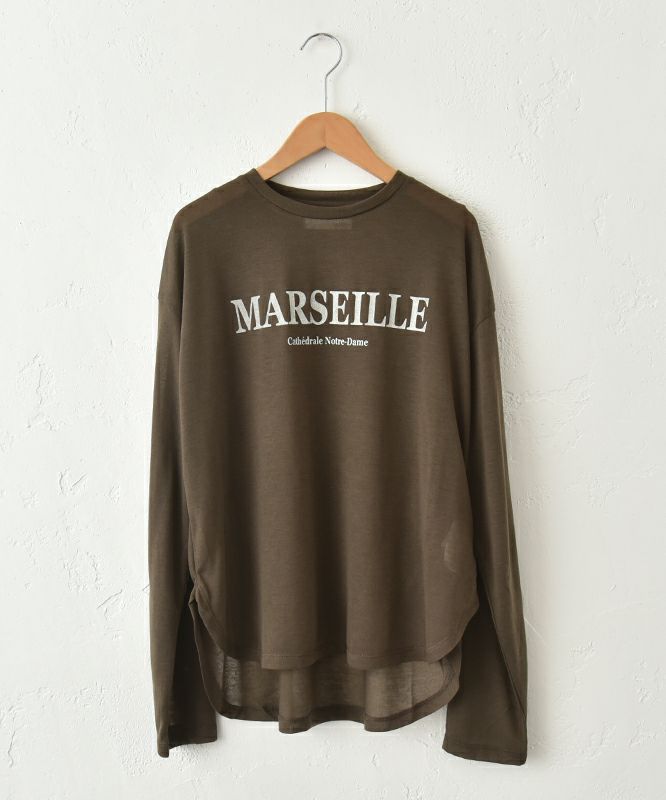  HUMS｜シアーロゴカットソー [[C-5113]][C]