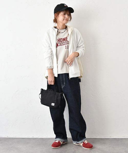 and quarter｜ヘムラウンドプリントTee [[MA-65282]][C]