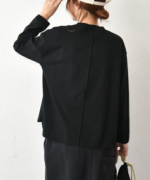 and quarter｜ヘムラウンドプリントTee [[MA-65282]][C]