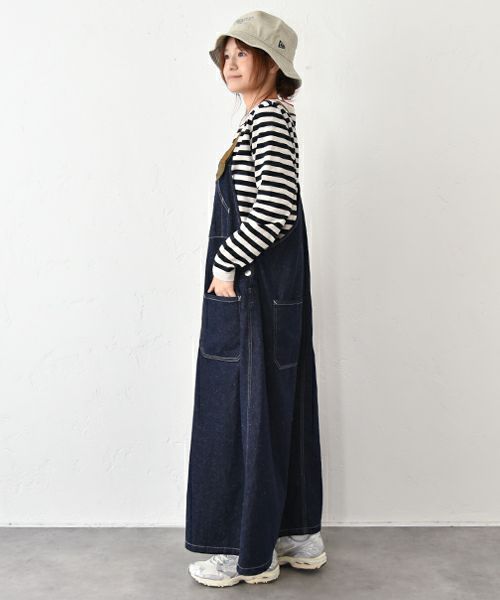 IN THE MARKET｜デニムジャンパースカート [[IN-103]][C]