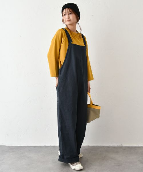her.｜ストレッチサロペットパンツ [[CE3PT240904B]][C]