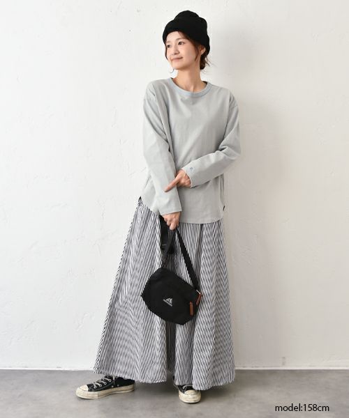 her.｜長袖刺繍カットソー [[CE3CT250809]][C]