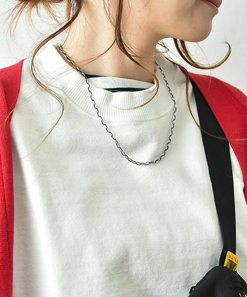 ROSETTA PRAYER｜ELLIPSE CHAIN NECKLACE [[ELLIPSE CHAIN NECKLACE]][C]