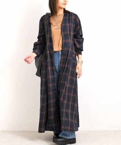 siro de labonte｜前後2wayハイツイストスムースロングワンピース