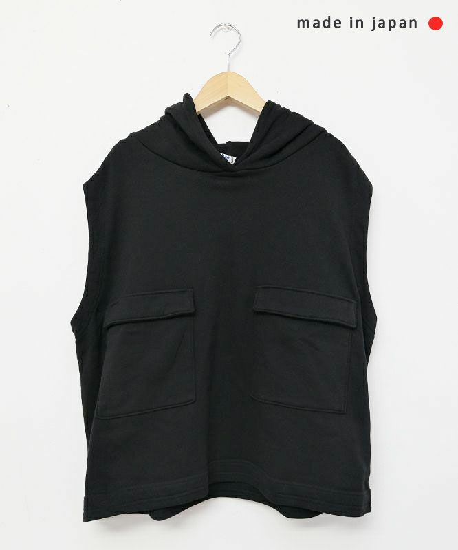  her.｜ポケット付きフードベスト [[131328H]][C]