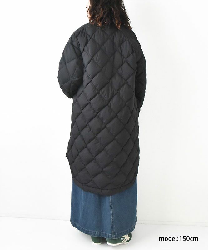NANGA｜RIB COLLAR QUILTED DOWN COAT W [[ND2442-1C603]][D]