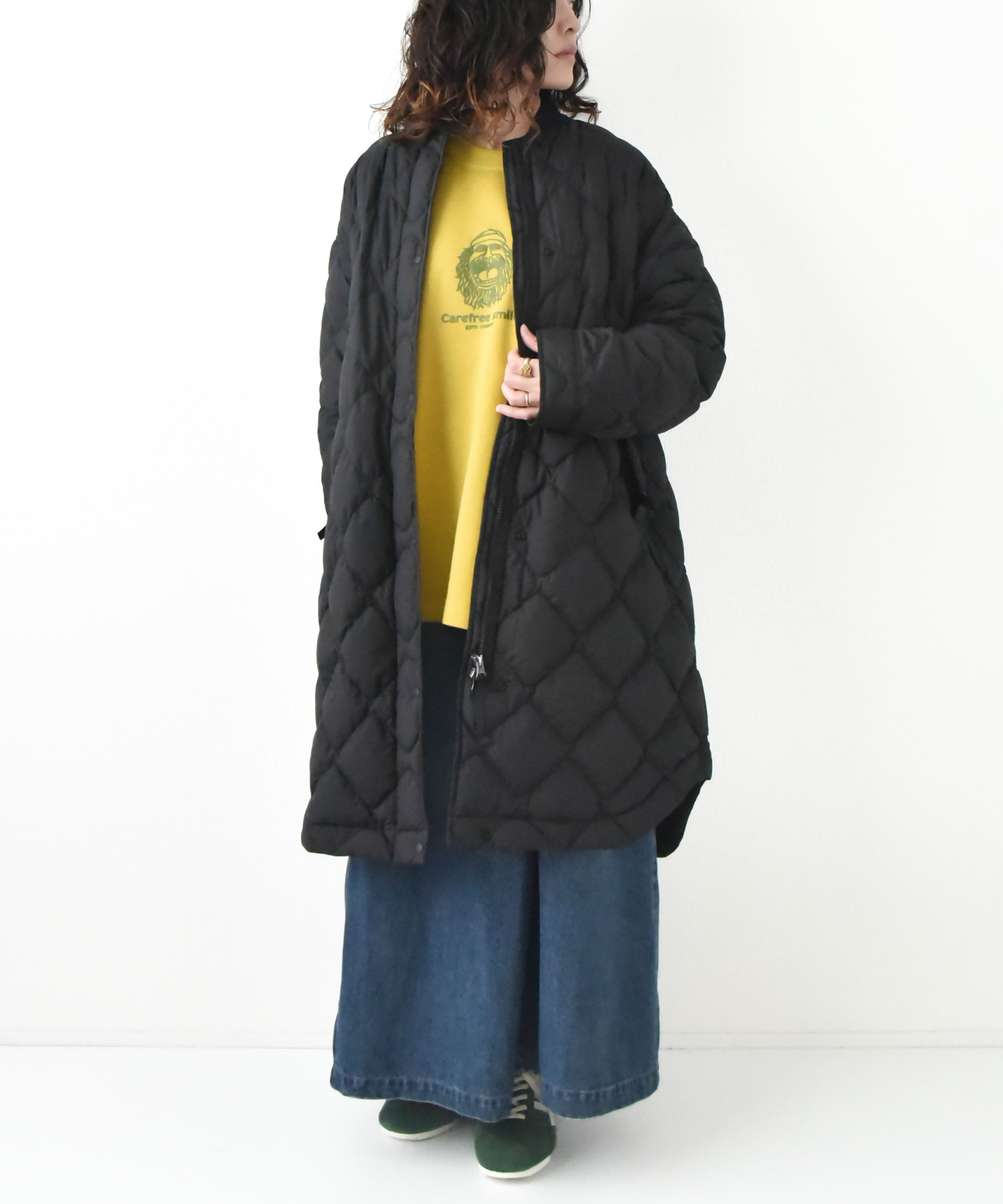 NANGA｜RIB COLLAR QUILTED DOWN COAT W [[ND2442-1C603]][D]