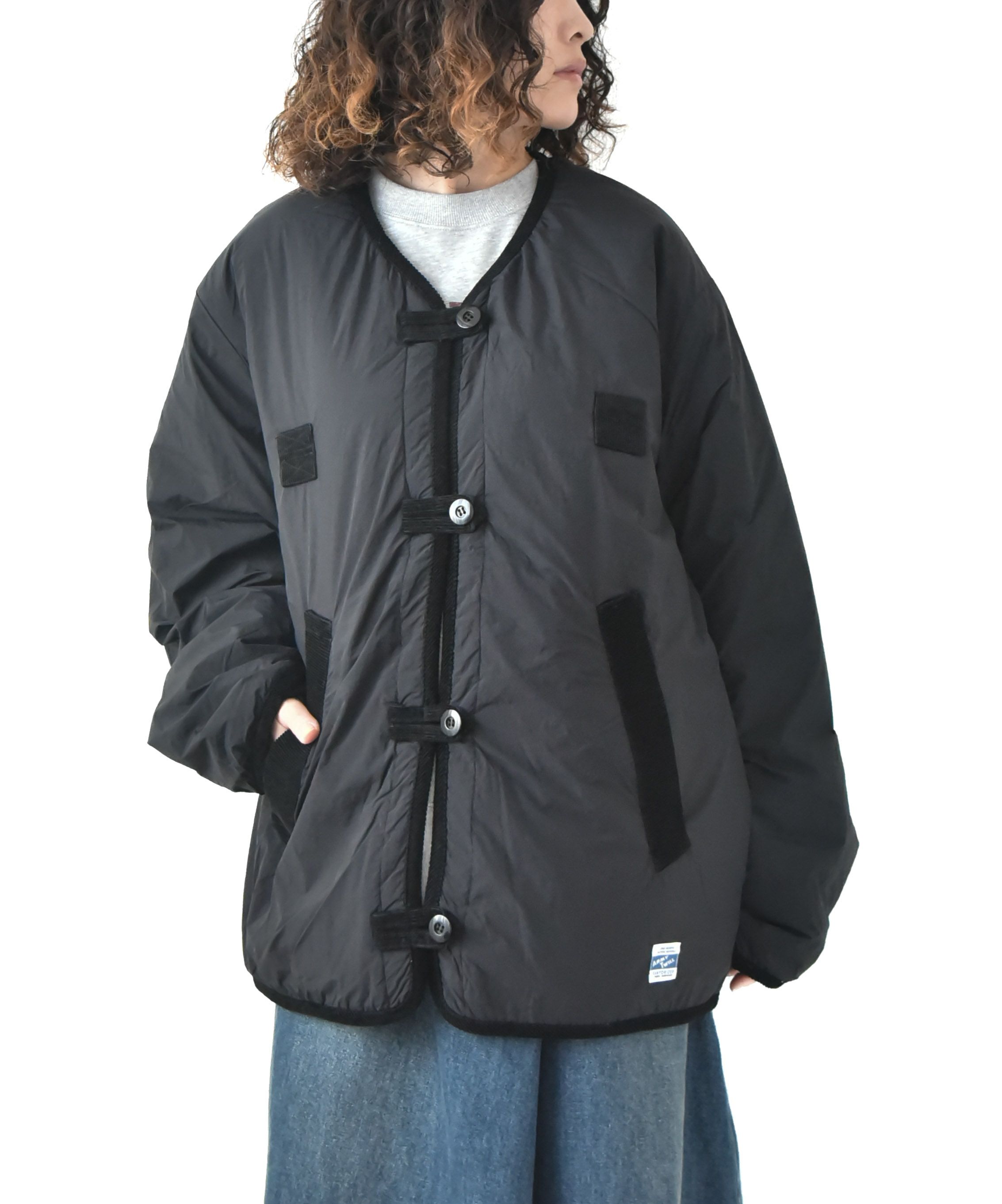 ARMY TWILL｜Quilting Reversible Jacket [[AM-2554010]][D]