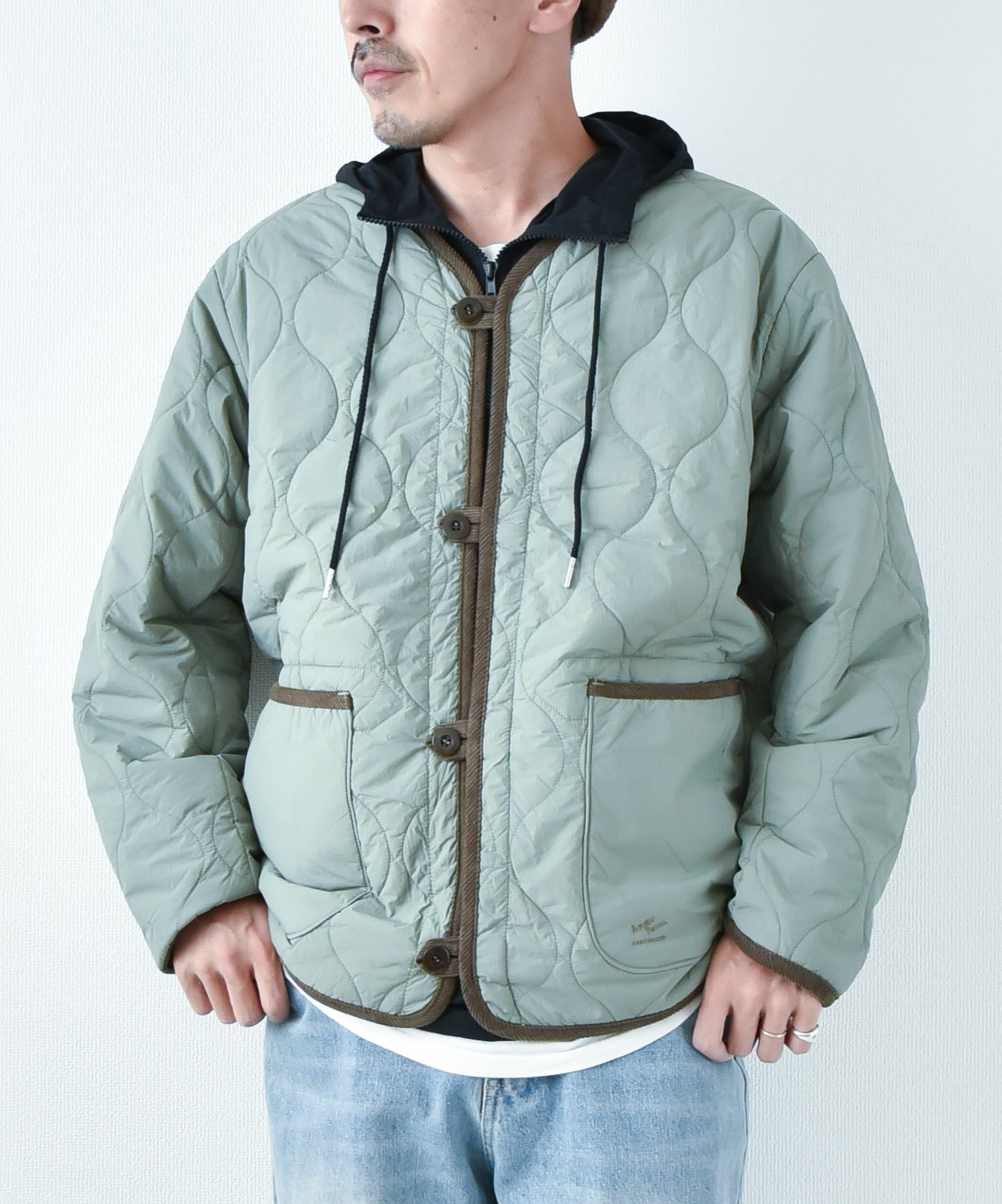 ARMY TWILL｜Quilting Reversible Jacket [[AM-2554010]][D]