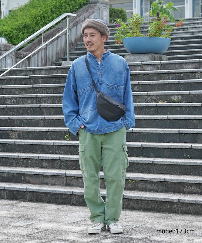 ARMY TWILL｜Denim Smock [[AM-2557003]][D]