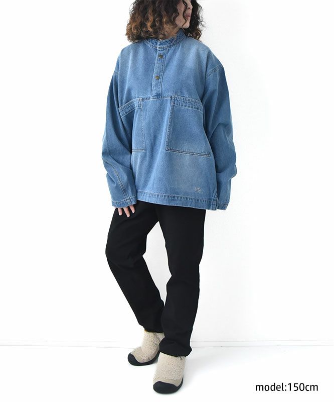 ARMY TWILL｜Denim Smock [[AM-2557003]][D]